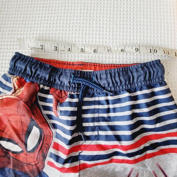 Marvel Spiderman Boys Swim lined Trunks size S - Picture 6 of 9
